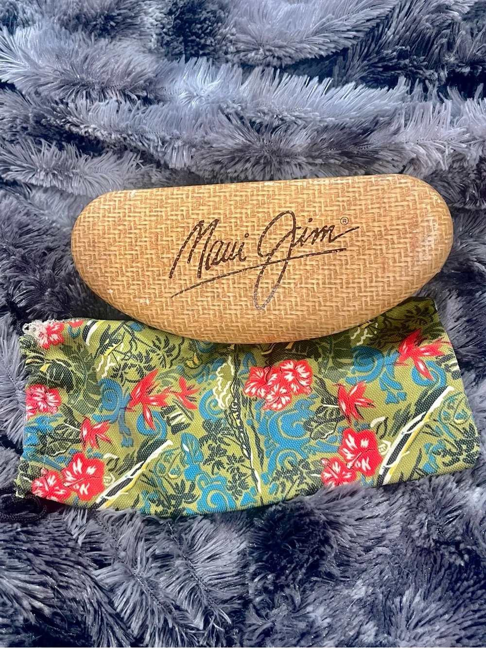 Maui Jim Kaimana MJ 204 05 Pearl White Frame + Maui Rose Polarized Sunglasses